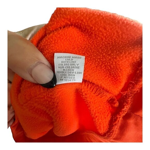 Clemson Tigers Orange Unisex Hoodie Sweatshirt White Paw Logo Front Pocket Sz M - Picture 6 of 11